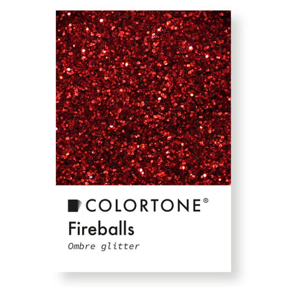 Colortone Ombre Glitter Fireballs