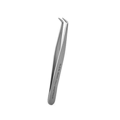 Staleks Pro Eyebrow Tweezers Expert 10 Type 12 Long Slim Curved (TE-10/12)