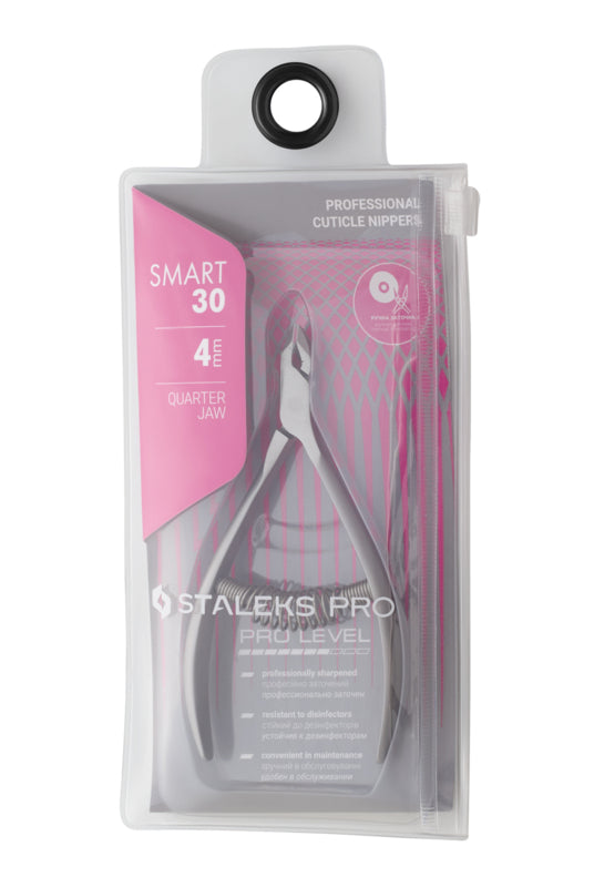 Staleks Professional Cuticle Nippers Smart 30 4 mm Quarter Jaw (NS-30-4)