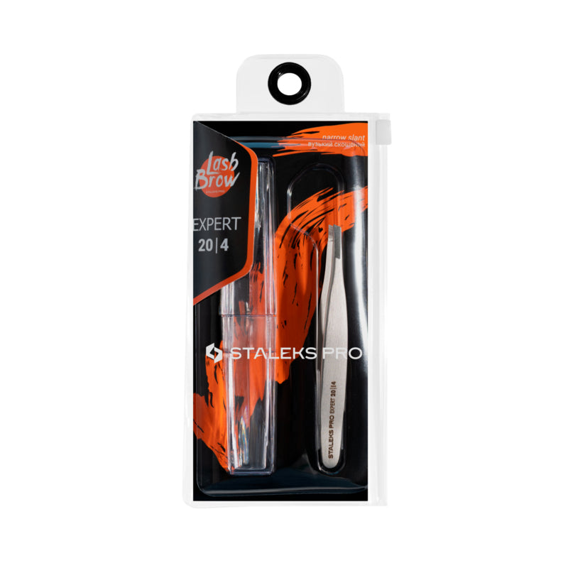 Staleks Pro Eyebrow Tweezers Expert 20 Type 4 Small Beveled (TE-20/4)
