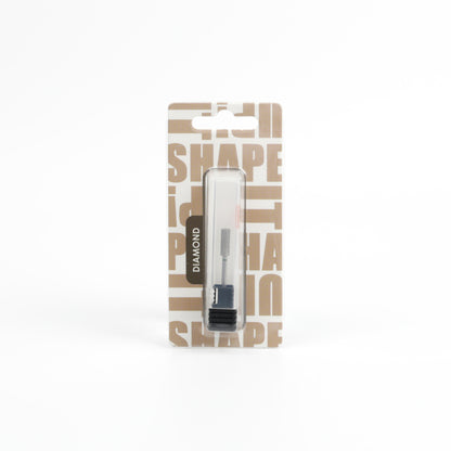Shape It Up Diamond Frees Bit Long Wide Cylinder Flat Top 4.0 mm Green (Manicure Pedicure)
