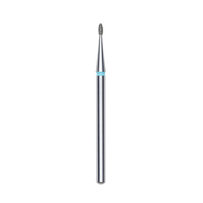 Staleks Diamond Frees Bit Rounded Drop Blue 1.2mm (Manicure Pedicure) (FA50B012/3K)