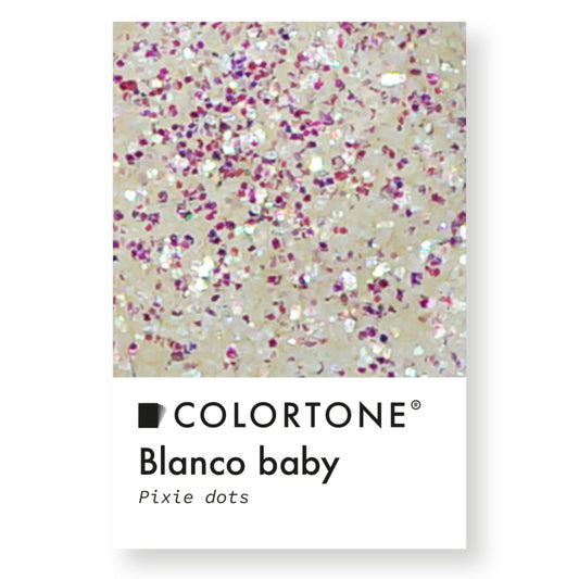 Colortone Pixie Dots White Baby