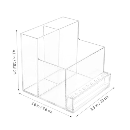 Shape It Up draagbare opbergorganizer voor e-vijl bits