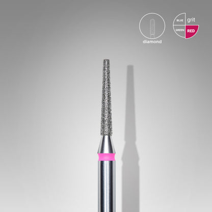 Staleks Diamond Bit Frustum Red 1.6mm Long (Manicure Pedicure) (FA70R016/10K)