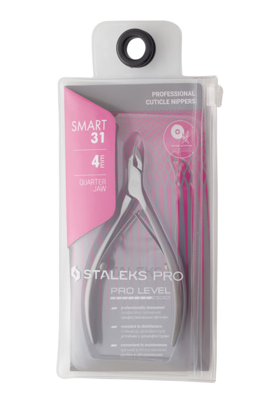 Staleks Professional Cuticle Nippers Smart 31 4 mm Quarter Jaw (NS-31-4)