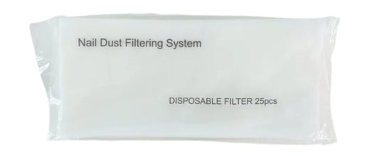Colortone Nail Dust Collector Filters (25 Pieces)
