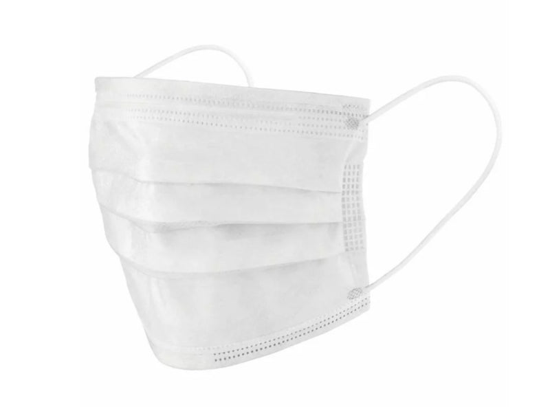 Face Mask 3 Ply White 50 Pack (Type IIR)