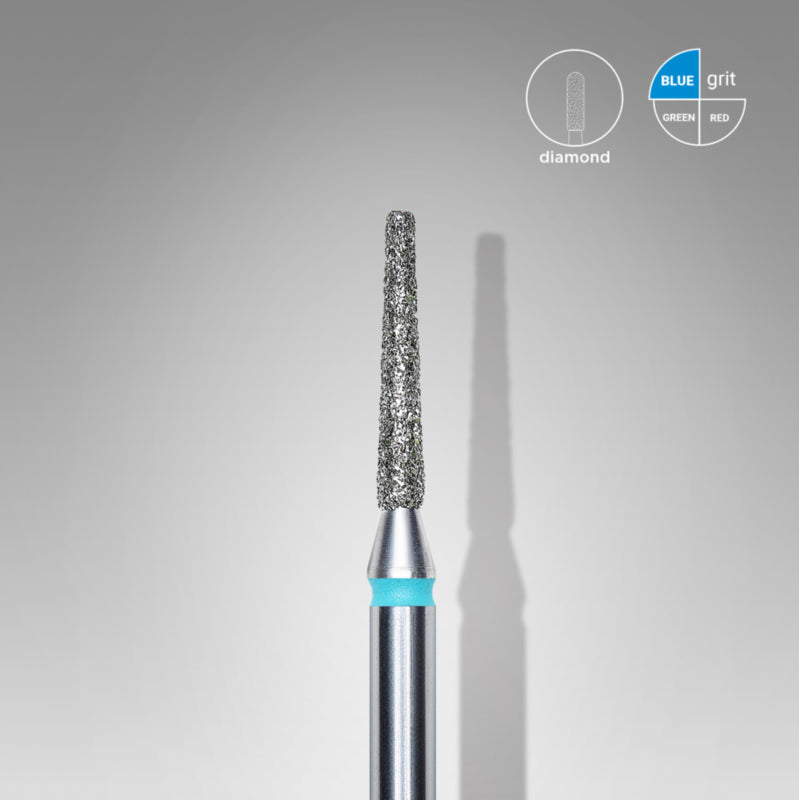 Staleks Diamond Bit Frustum Blue 1.6mm Long (Manicure Pedicure) (FA70B016/10K)