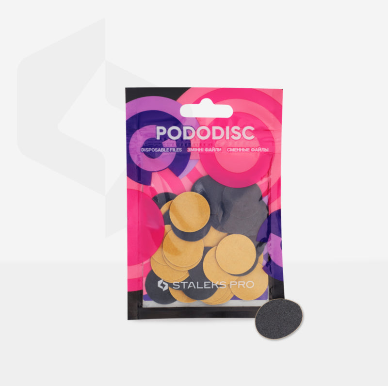 Staleks Refill Pads For Pododisc M Black (50 pc) (PDF-20 series)
