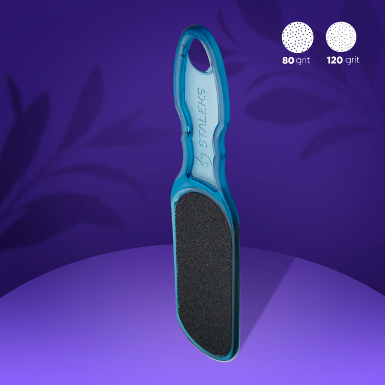 Staleks Plastic Pedicure Foot File 80/120 Grit Classic 1 Type 2 (AC 10/2)