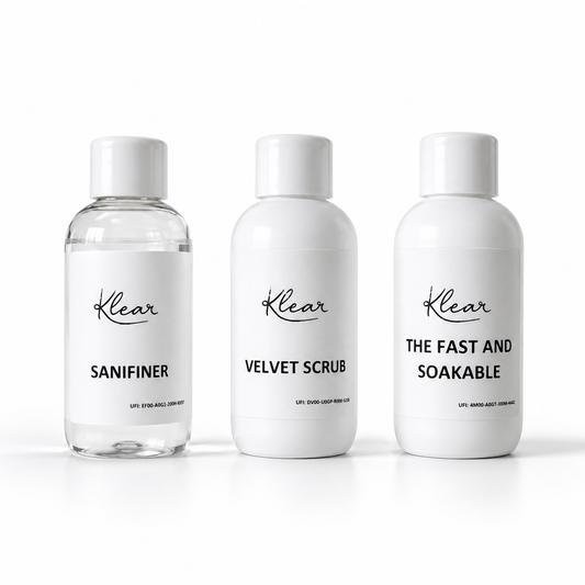 Klear Try Me Starter Kit – Clean, Prep & Remove