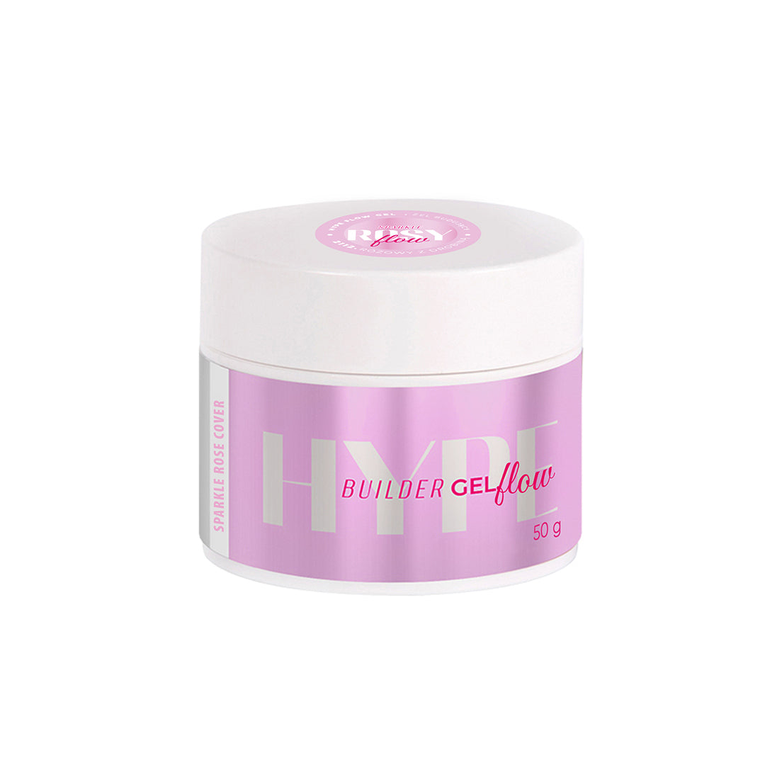Mistero Milano Hype Flow Builder Gel Rosy Sparkle (2112)