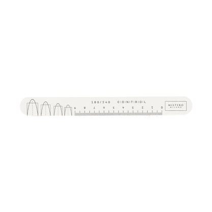 Mistero Milano Straight Nail File Control 180/240 (8104)
