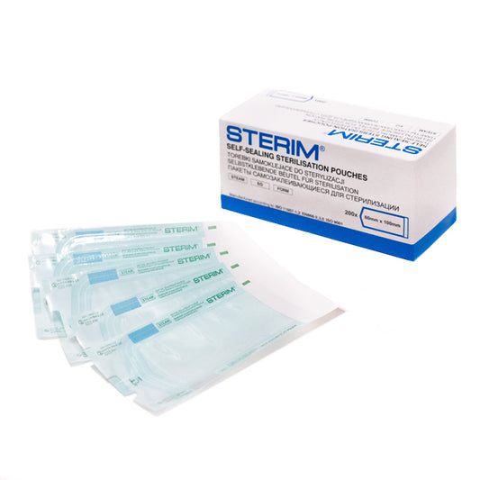 Mistero Milano Self-Sealing Sterilization Pouches 60x100mm (SSP0610)
