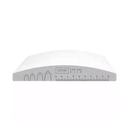 Mistero Milano Half Moon File Control Extra Fine 100/180 (8041) 50 pieces