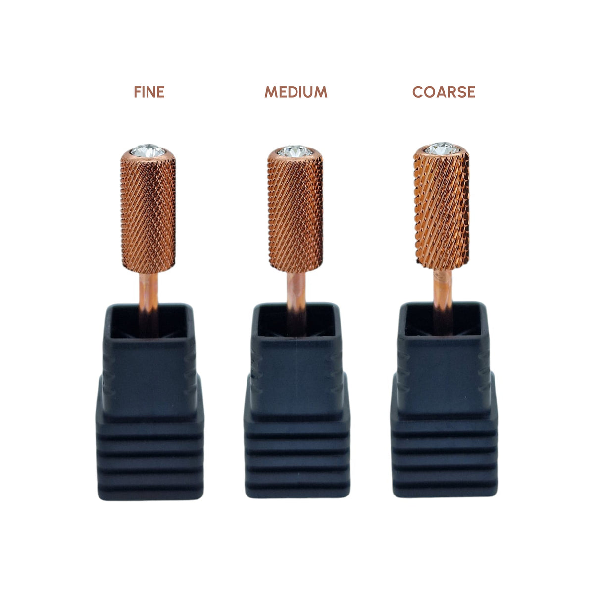 Shape It Up Carbide Bur Bit Large Cylinder Fine 6.6 mm Diamond Series (Manicure Pedicure)