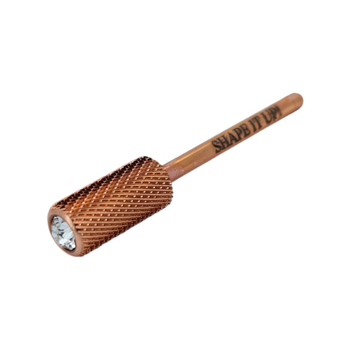 Shape It Up Carbide Bur Bit Large Cylinder Medium 6.6 mm Diamond Series (Manicure Pedicure)