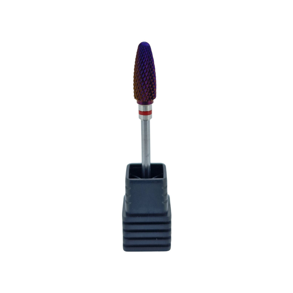 Shape It Up Carbide Bur Bit Purple Flame Fine Red (Manicure Pedicure)