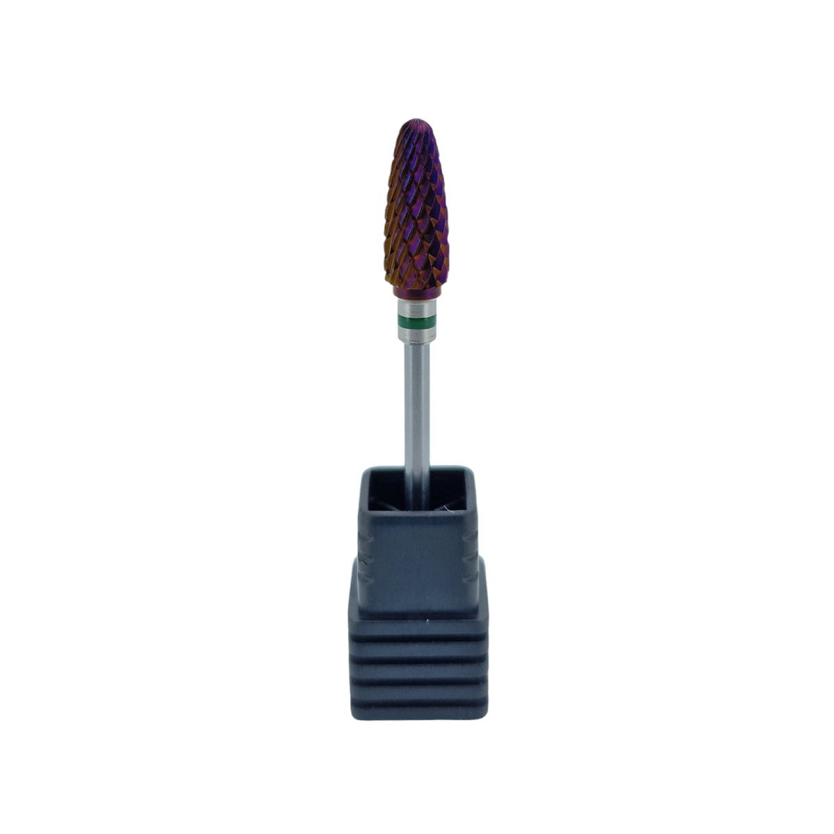 Shape It Up Carbide Bur Bit Purple Flame Coarse Green (Manicure Pedicure)