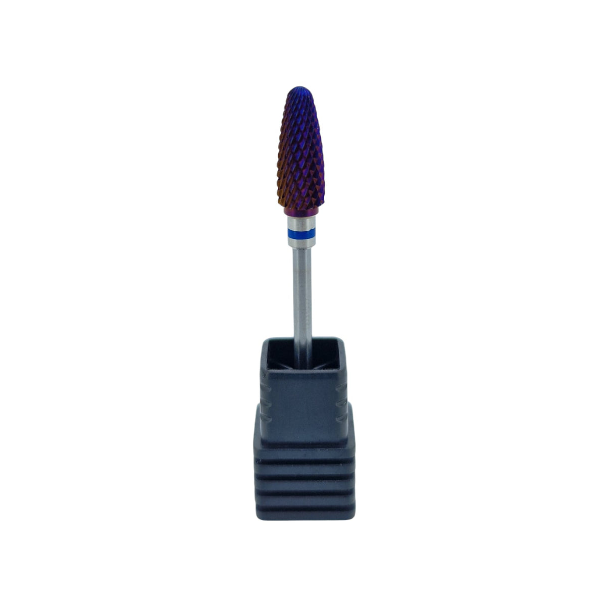 Shape It Up Carbide Bur Bit Purple Flame Medium Blue (Manicure Pedicure)