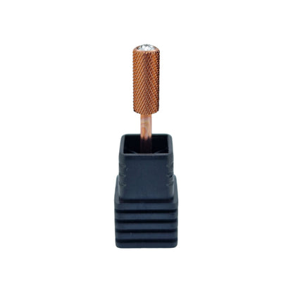 Shape It Up Carbide Bur Narrow Cylinder Fine 5.3 mm Diamond Series (Manicure Pedicure)