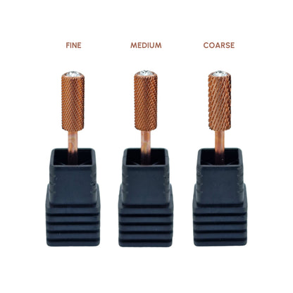 Shape It Up Carbide Bur Narrow Cylinder Coarse 5.3 mm Diamond Series (Manicure Pedicure)