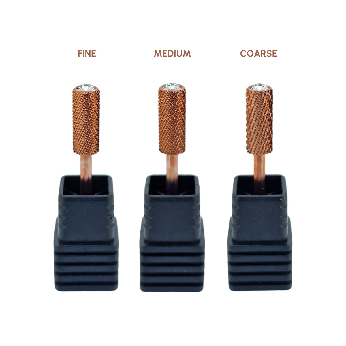 Shape It Up Carbide Bur Narrow Cylinder Medium 5.3 mm Diamond Series (Manicure Pedicure)