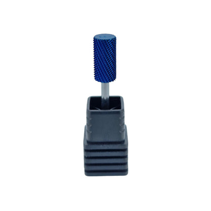Shape It Up Carbide Safety Frees Bit Large Cylinder Smooth Flat Top Fine Red (Manicure Pedicure)