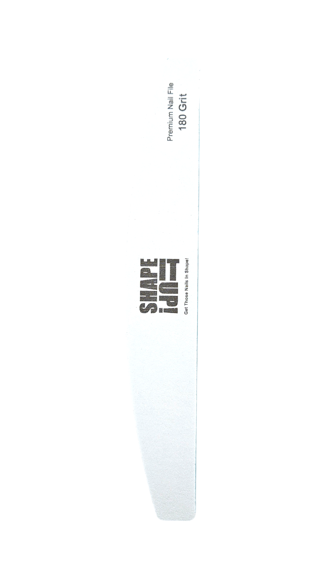 Shape It Up Premium Half Moon Nail File 120/180 (10 Pieces)