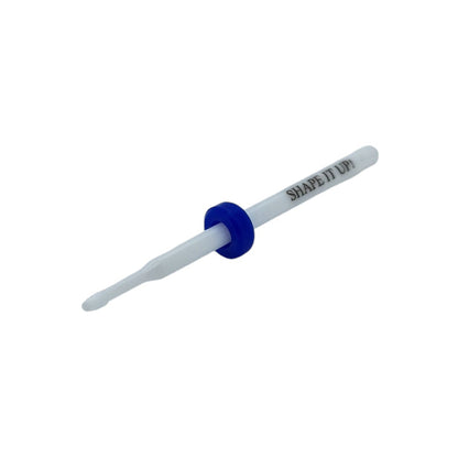 Shape It Up Ceramic Milling Bit Cuticle Cleaner Medium Blue (Manicure Pedicure)