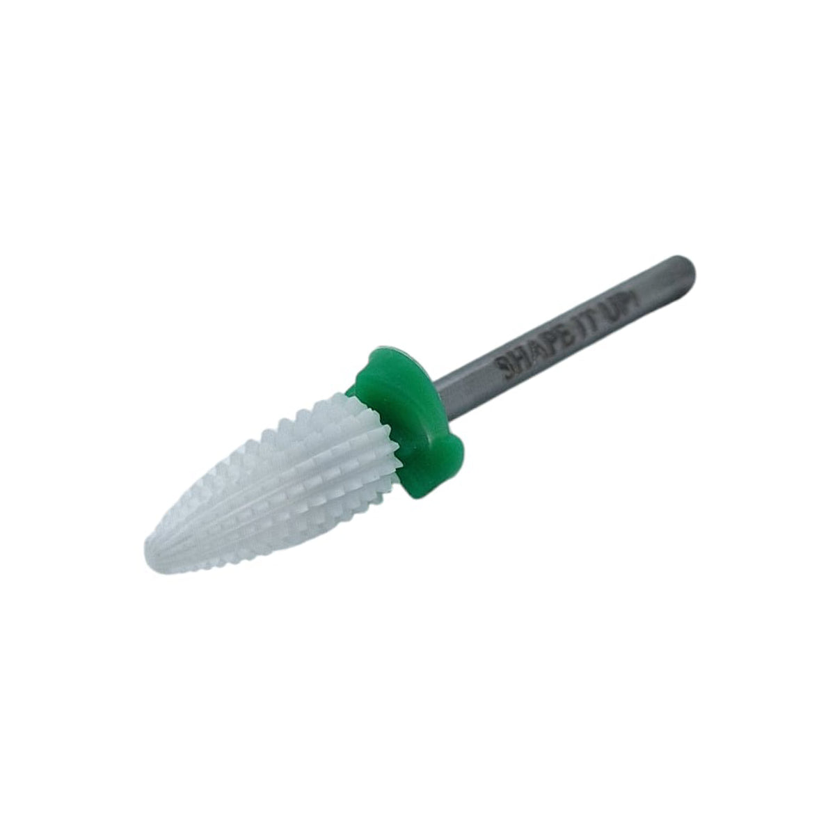 Shape It Up Ceramic Milling Bit Fast Typhoon Two Way Coarse Green (Manicure Pedicure)