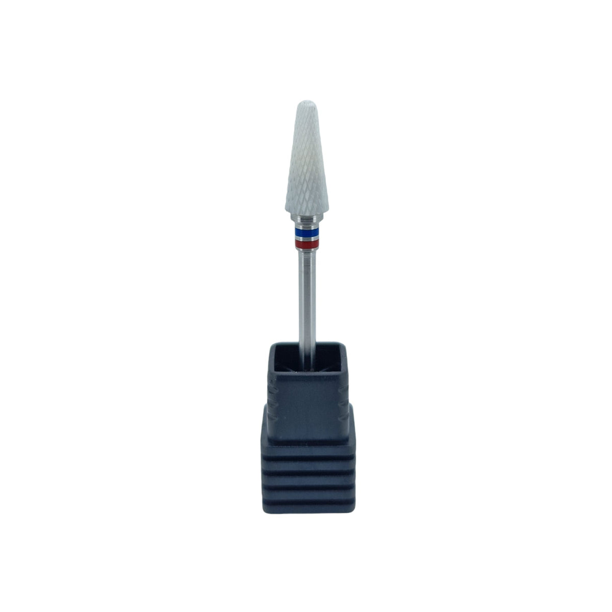Shape It Up Ceramic Milling Bit Cone Fine Red Blue (Manicure Pedicure)
