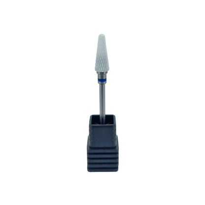 Shape It Up Ceramic Milling Bit Cone Medium Blue (Manicure Pedicure)
