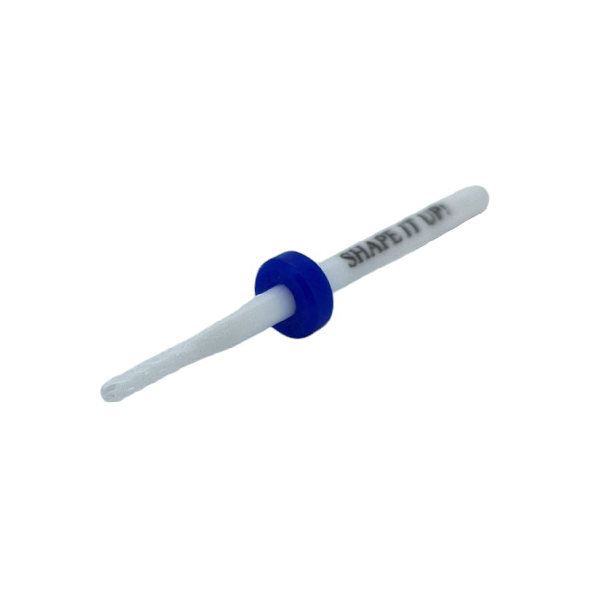 Shape It Up Ceramic Milling Bit Narrow Round Cylinder Medium Blue (Manicure Pedicure)