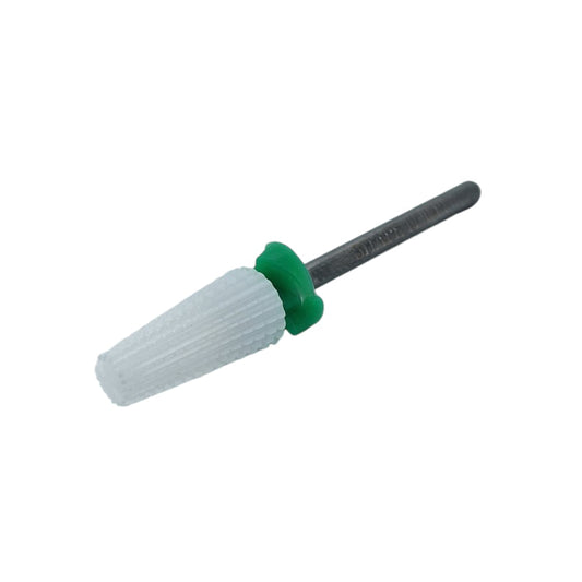 Shape It Up Ceramic Milling Bit Tapered 5-in-1 Coarse Green (Manicure Pedicure)