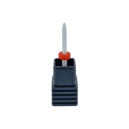 Shape It Up Ceramic Milling Bit Under The Nail Cleaner Fine Red (Manicure Pedicure)
