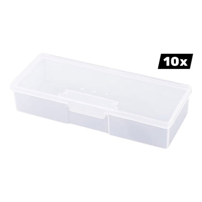 Shape It Up Personal Files Box Transparent 10 pieces