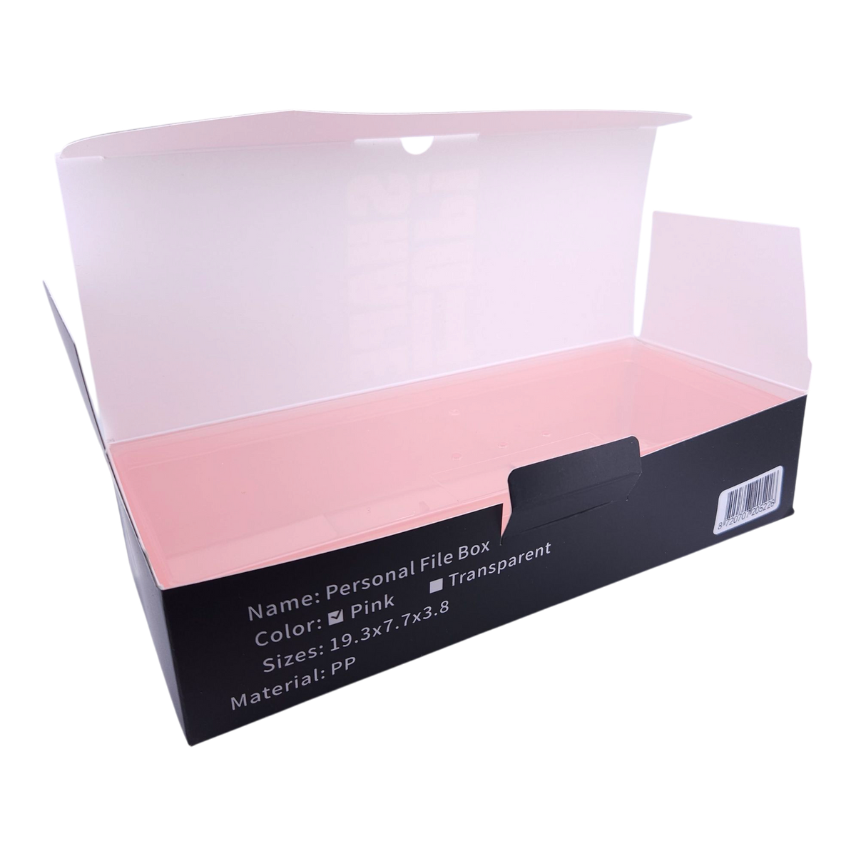 Shape It Up Personal Files Box Pink 1 piece