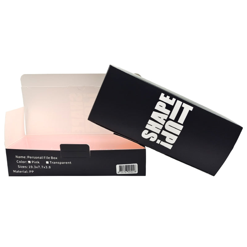 Shape It Up Personal Files Box Pink 1 piece