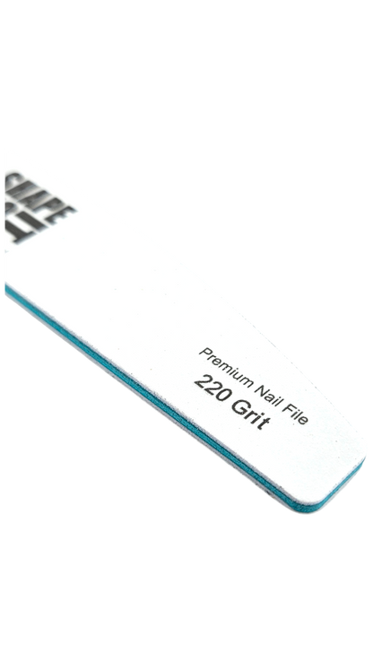 Shape It Up Premium Half Moon Nail File 180/220 (10 pieces)