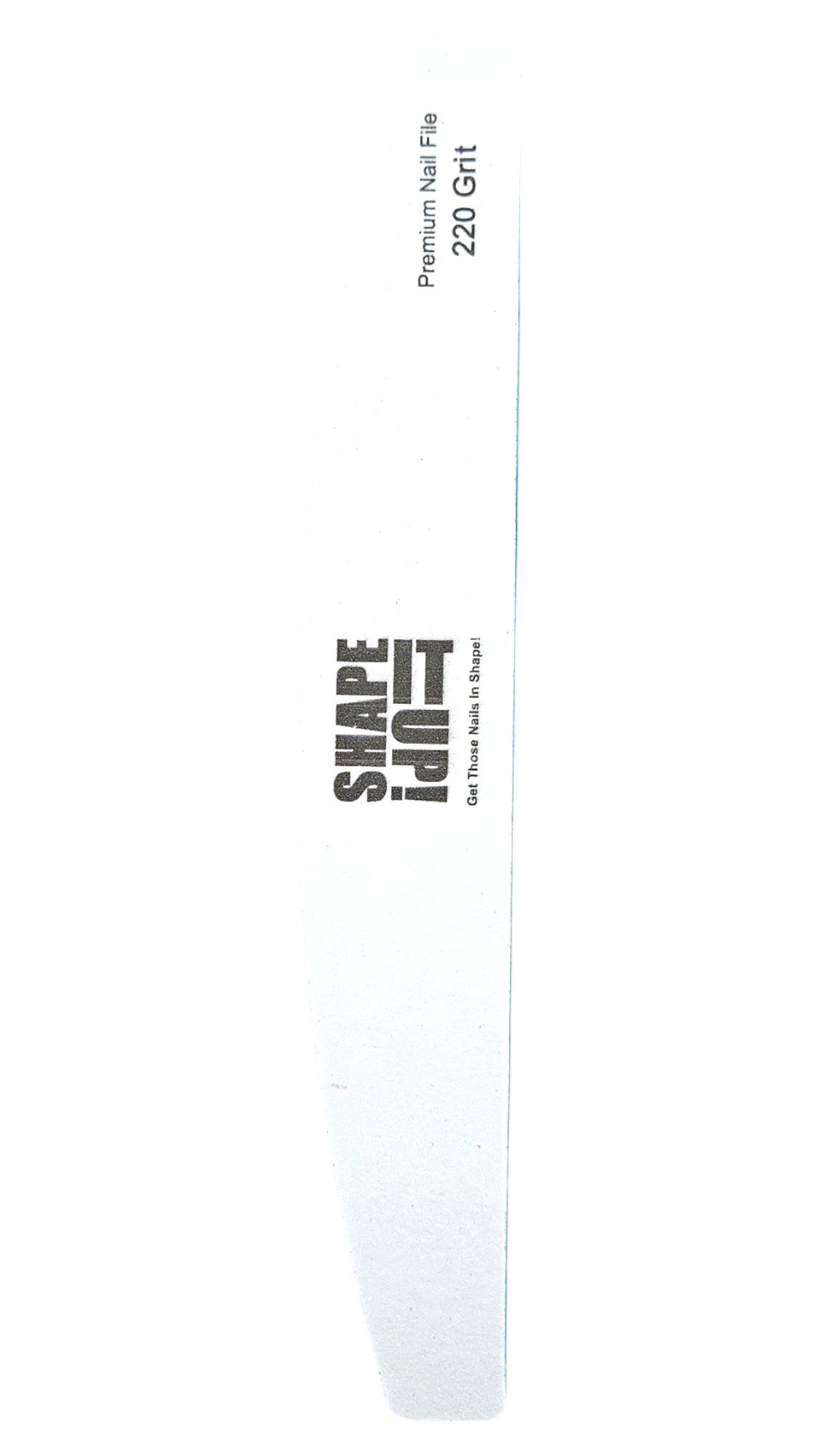 Shape It Up Premium Half Moon Nail File 180/220 (10 pieces)