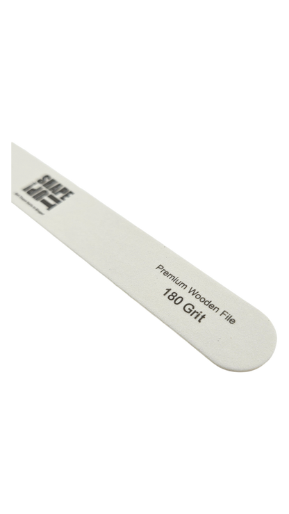 Shape It Up Premium Wooden Thin Straight File 120/180 (20 pieces)