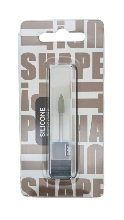 Shape It Up Silicone Polishing Drill Bit Cone Fine Beige