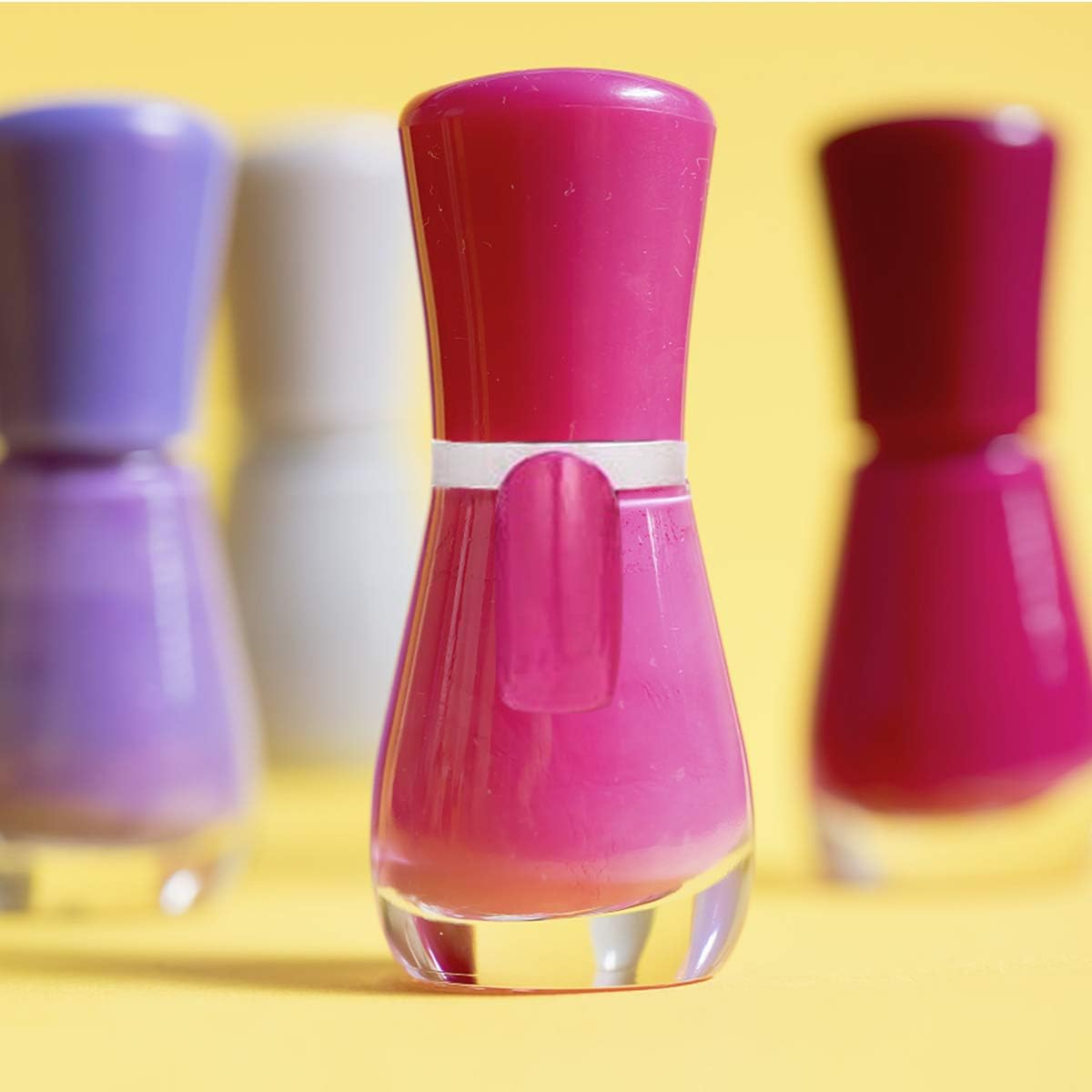 Shape It Up Color Pop Rings For Gel Polish Bottle 50 Pieces