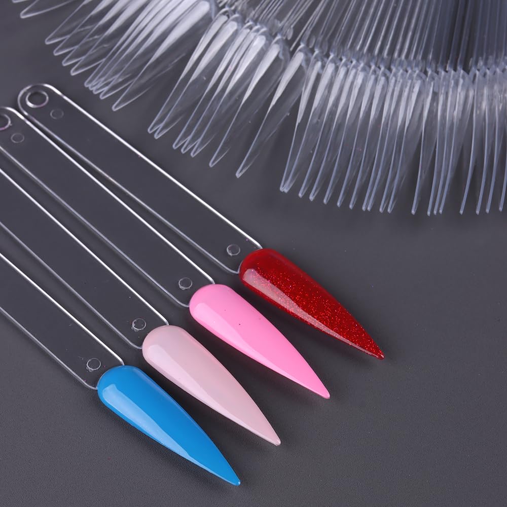 Shape It Up Color Pops Ring Stiletto Nail Tips 50 Pieces