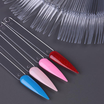Shape It Up Color Pops Ring Stiletto Nail Tips 50 Pieces