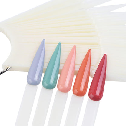Shape It Up Color Pops Ring Stiletto Nail Tips 50 Pieces