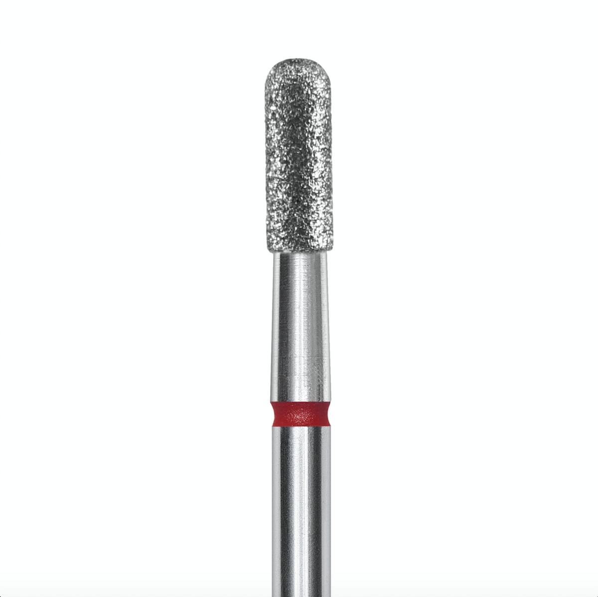 Staleks Diamond Bit Rounded Cylinder Red 2.3mm (Manicure Pedicure) (FA30R023/6.5K)