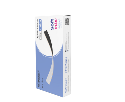 Staleks Pro Expert 20 PapmAm Straight File 25 pcs (DFCEMix-20-180/240)